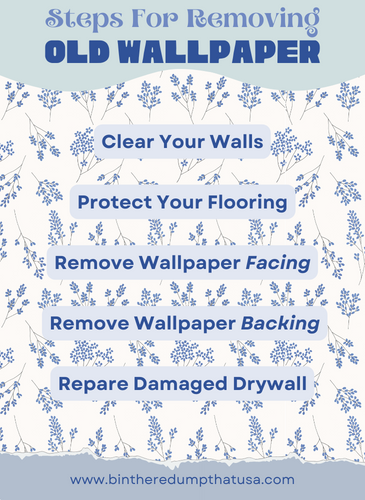 Steps for Removing Old Wallpaper